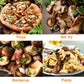 VIGOROUS MOUNTAINS Big Shiitake Dried Mushrooms 3.53 Ounce Whole 4-5 CM