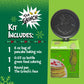 Ten Acre Gifts Dr Seuss The Grinch Pancake Mix and Pan Gift Set, Easy Instant Baking Mix with Round Frying Pan and Green Food Co