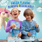 Fruncherz Cotton Candy Puffz - Kosher Freeze-Dried Crunchy Snack, Gluten-Free, Light & Fluffy Treat in Resealable Bag