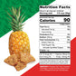 Nutrissimo Dried Pineapple With Tajin, Gluten-Free Dried Fruit Snacks, 4Oz (Pack Of 1)