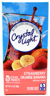 Crystal Light Strawberry Orange Banana Drink Mix, 12-Quart 2.4-Ounce Box (Pack of 9)