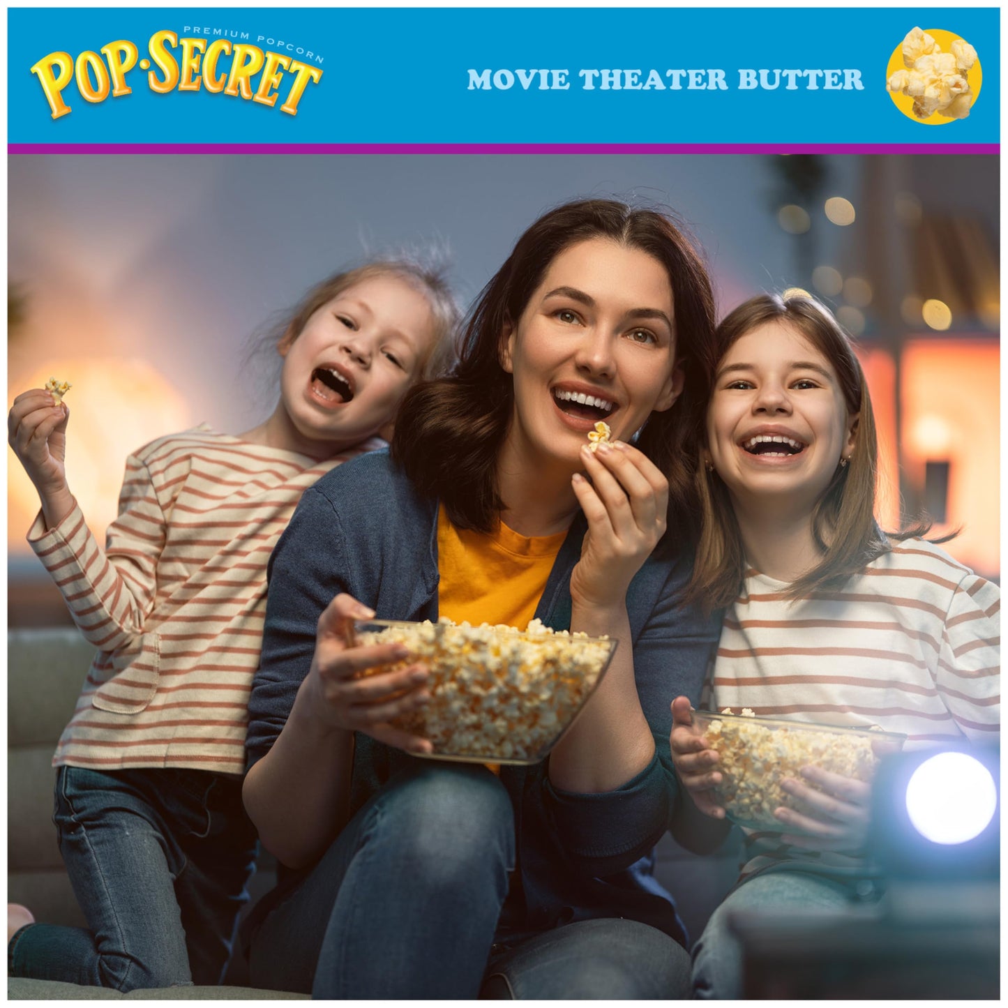 KITMOUS Pop Secret Popcorn, Movie Theater Butter, 3 oz. Pack of 30, Model TS0417-A700ML-M488