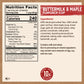 Kodiak Cakes Instant Pancake & Flapjack Cups, Buttermilk & Maple, High Protein, 100% Whole Grains, (Pack Of 12)