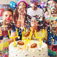 Taiyin 9 Pcs Football Cake Decorations 6 Cake Goal Post Topper Field 3 Mini Sport Balls For Football Themed Birthday Party Event