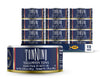 Tonnino Tuna Fillets Low Calorie and Gluten Free Yellowfin Canend Premium Tuna in Olive Oil 4.94 Oz [12 pack]