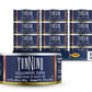 Tonnino Tuna Fillets - Low Calorie, Gluten Free, Yellowfin in Olive Oil, 4.94 oz (Pack of 12)