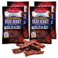 Bridgford Sweet Baby Rays Beef Jerky Sweet Teriyaki 10 oz Pack of 4 - High Protein Beef Jerky for Low Carb and High Protein Diet