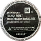 Starbucks French Roast K-Cup Pods for Keurig, 60 Count, 1 Pack