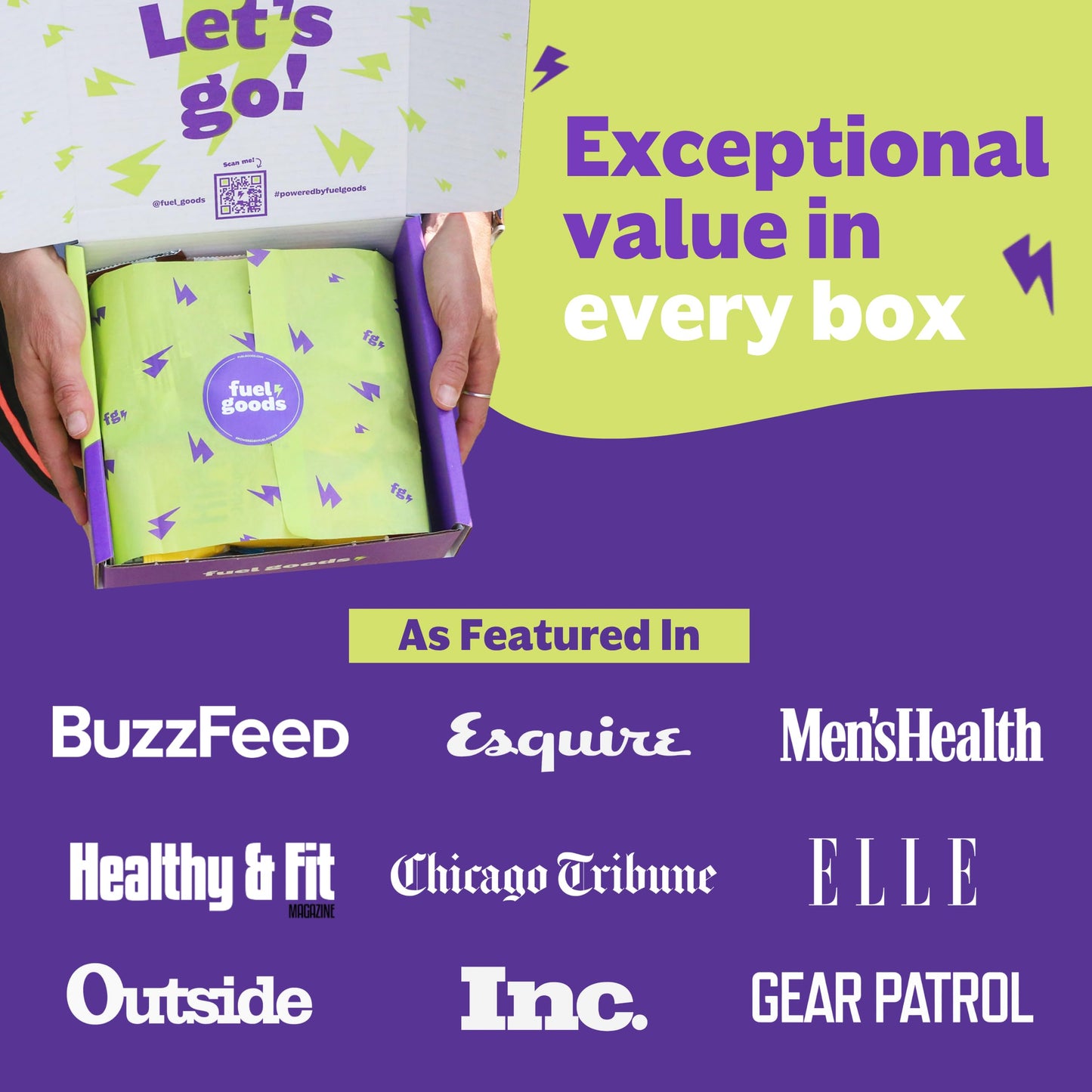 The Golf Box By Fuel Goods - Best Golf Gift Box For Women And Men, 10-12 Enhanced On Course Golf Accessories And Tournament Essentials; Golf Gifts