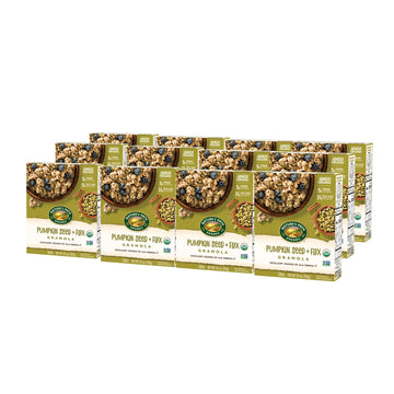 Nature s Path Organic Pumpkin Seed + Flax Granola, 11.5 oz (Pack of 12), Non-GMO