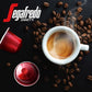 Segafredo Zanetti Espresso compact pieces - Medium-Dark Roast - 10 Count - Aluminum Pods for Nespresso Original Machines