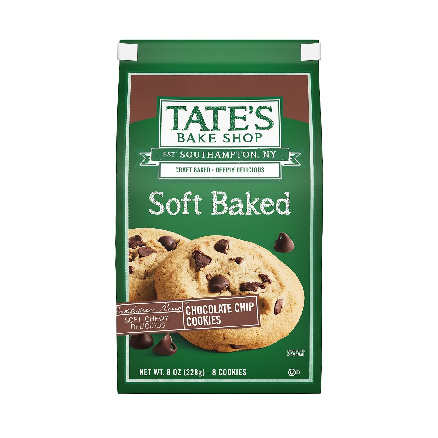 Tates Bake Shop Soft Baked Cookies  Chocolate Chip  8 oz