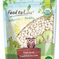 Food To Live Organic Navy Beans, 5 Pounds Non-Gmo Verified, Kosher, Vegan, Dried White, Bulk. High In Protein And Dietary Fiber