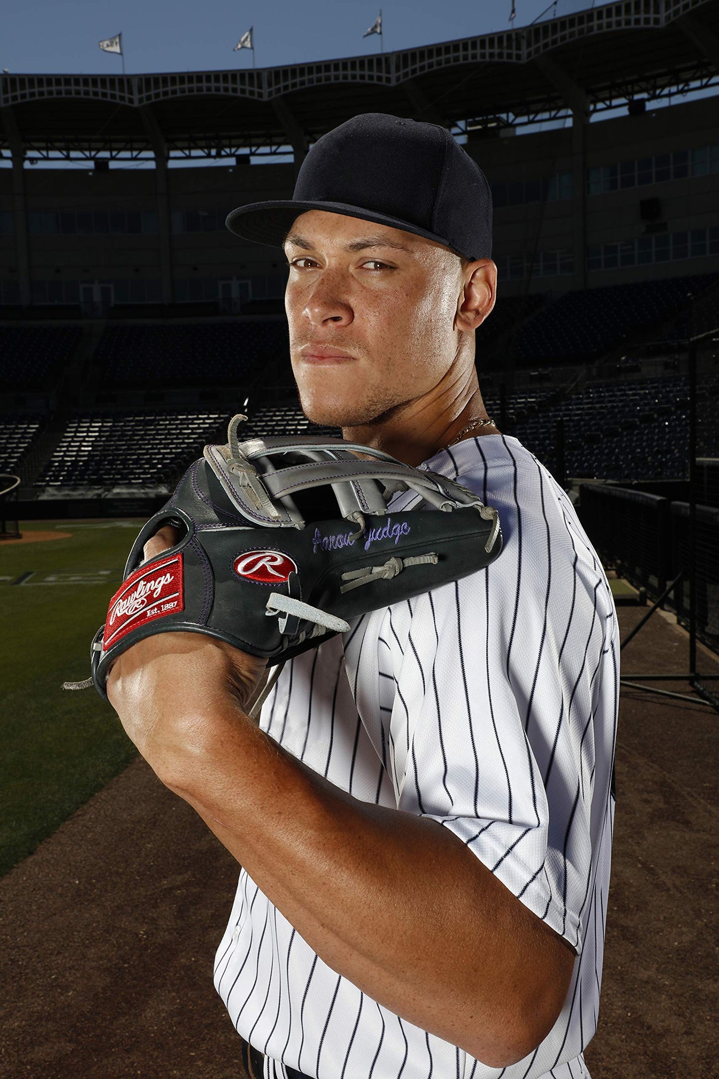 Rawlings | Select Pro Lite Youth Baseball Glove | Right Hand Throw | Aaron Judge | 12