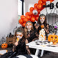 1 Pcs Halloween Oh Baby Cake Topper Glitter Spider Web Cat Carriage Baby Shower Cake Pick Little Boo Halloween Cake Decoration F