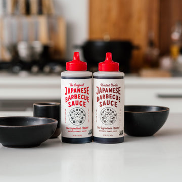 Bachan'S Japanese Barbecue Sauce 2 Pack - 1 Original, 1 Roasted Garlic - Bbq Sauce For Wings, Chicken, Beef, Pork, Seafood, Nood