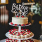 YCTHUNFISH Bride to Be Cake Topper Silver Glitter Ring W 6.0in H 8.9in Cake Decoration for Wedding Bachelorette Bridal Shower