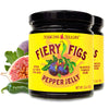 JENKINS JELLIES Hot Pepper Jelly - Sweet & Spicy Jalapeño - Gluten Free, Vegan - 2 x 11 Ounces