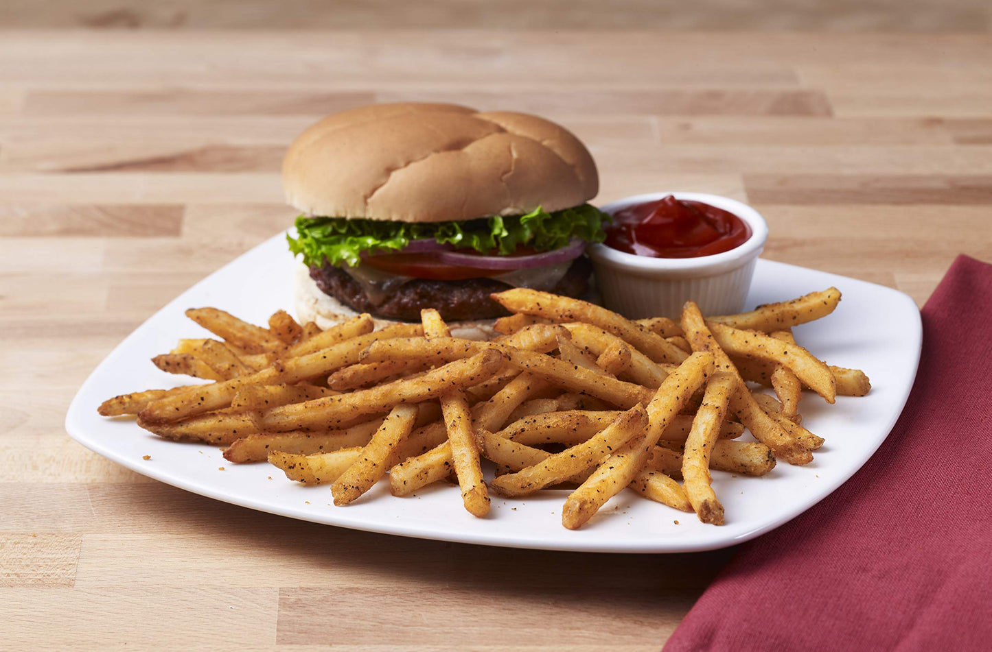 Checkers and Rallys Famous Seasoned Fries, 28 oz (Frozen)