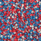 Memorial Day Sprinkles - Patriotic Star Sprinkles 10 Ounce - Fourth Of July - Red White And Blue Sprinkles For Cake Decorating