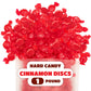Cinnamon Discs Hard Candy - 1 Pound Pack - Individually Wrapped Spicy Sweet Christmas Candies - Old Fashioned Cinnamon   For Office Bowls, Gifts, And Sharing