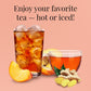 The Republic Of Tea Ginger Peach Black Full-Leaf Loose Tea 3.5 Oz Bag, Steeps 50 Cups | Caffeinated