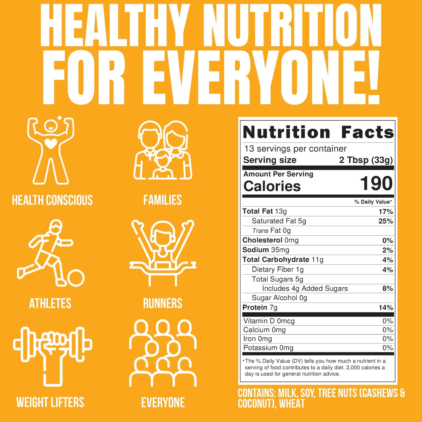 Fit Butters Chocolate Caramel Crunch Bar Cashew Butter Spread - Added Protein And Coconut Oil, Low Carb, Low Sugar, Complete Pro