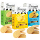 Dewey's Bakery Meyer Lemon, Key Lime and Vanilla Moravian Cookie Thin Variety Pack, Bakery Fresh with Real Simple Ingredients, L