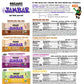JAMBAR Organic Artisan Energy Bar Variety Pack - 12 Bars