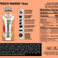 BODYARMOR LYTE Sports Drink, Peach Mango, 16 Fl Oz (Pack of 12), Low-Calorie, Coconut Water, Hydration with Vitamins & Electrolytes