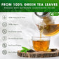 FRESHDRINKUS Green Tea Bags, 100% Natural & Pure Herbal Tea, 175 Count