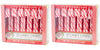 Peppermint Candy Canes – 24 Count (Two 12-Count Boxes, 10.16 Oz) – Classic Holiday Peppermint Flavor – Individually Wrapped Christmas Candy Canes For Stockings, Gifts & Decorations