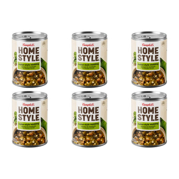 Campbells Homestyle Italian Wedding Soup, 16.1 OZ Can (Pack of 6)
