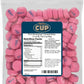 By The Cup Canada Mints, Pink Wintergreen Flavor, 12 oz Bulk Bag