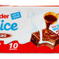Kinder D  lice Snacks Cacao 420 g - 4 packs (40 bars)