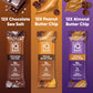 IQBAR Brain and Body Plant Protein Bars - Chocolate Lovers Variety - 36 Count, Low Carb, High Fiber, Gluten Free, Vegan Snacks -