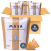 MASA Tortilla Chips - Churro Chips - No Seed Oil Snacks - Corn TortillaChips - Made with Grass Fed Beef Tallow, Powdered Sugar, 