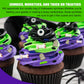Sprinkle Me This Halloween Themed Sprinkles - Zombie Grave - 8 Oz Resealable Bag - Includes Grave Stones, Candy Eyes, Bloody Bones