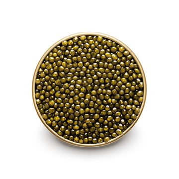 Marky'S Royal Amber Osetra Sturgeon Black Caviar - 2 Oz / 56 G - Malossol Ossetra Black Roe - Guaranteed Overnight