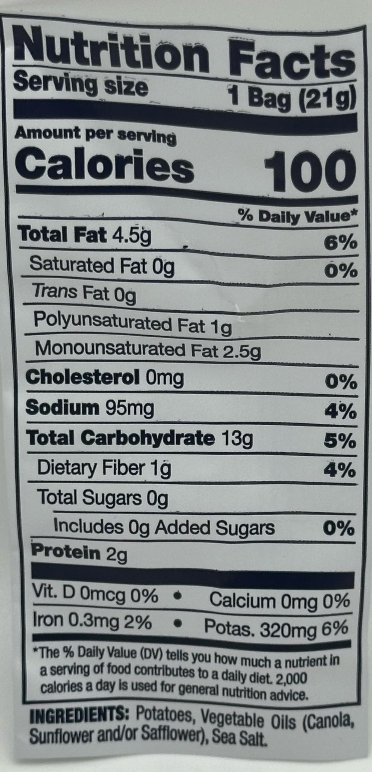 Cape Cod Less Fat Original .75 Oz. (24 Per Case)