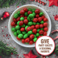 M&M S Peanut Milk Chocolate Candy, Christmas Stocking Stuffers, Bulk Christmas Candy 38 oz Bag
