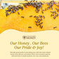 100% Raw & Unfiltered Wildflower Honey - American Made By Pure Southern Honey (48 Ounce)