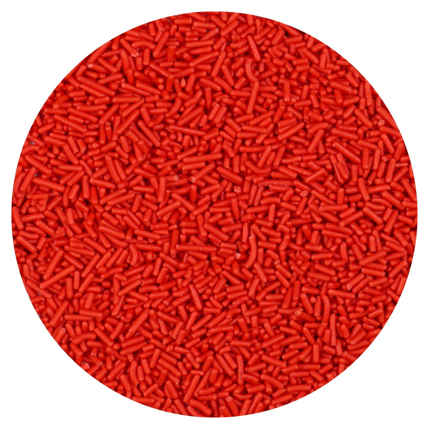 Red Sprinkles Jimmies 3.17 oz, Sprinkles For Cake Decorating, Cake Sprinkles, Sprinkles For Baking, Ice Cream & More, The Hampto
