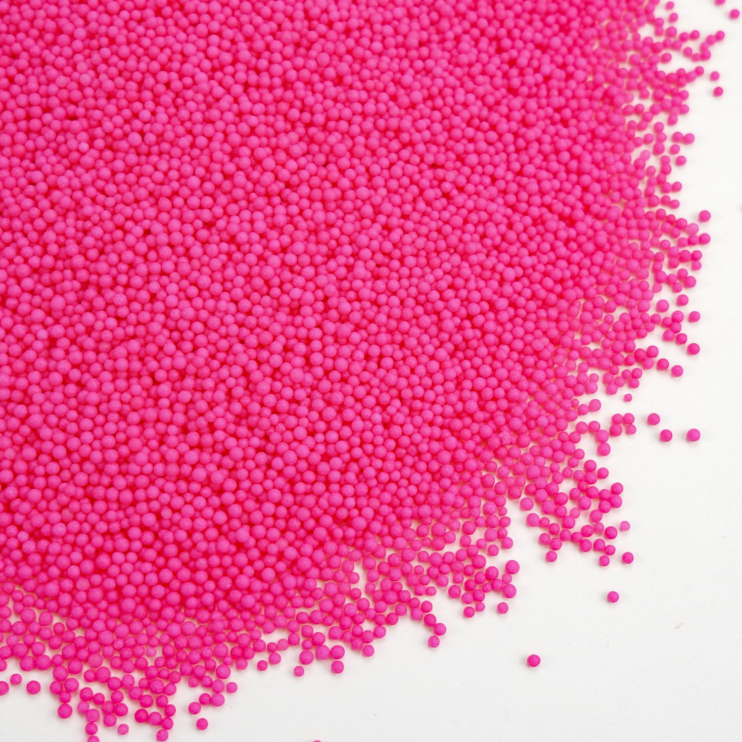 Pink Edible Nonpareils Sprinkles, Food Grade, 800g, Cupcake Decorations & Cake Topper, Donut, Ice Cream, Wedding Party Valentine