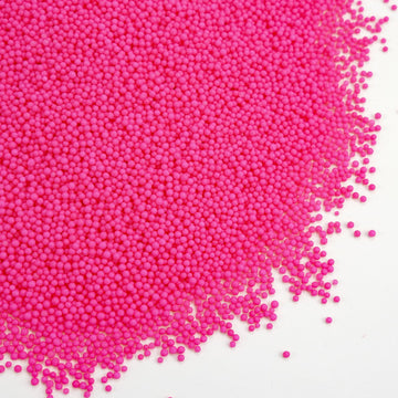 Pink Edible Nonpareils Sprinkles, Food Grade, 800g, Cupcake Decorations & Cake Topper, Donut, Ice Cream, Wedding Party Valentine