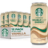 Starbucks Doubleshot Energy Drink Coffee Beverage, Vanilla, Iced Coffee, 15 fl oz Cans (12 Pack) (Packaging May Vary)