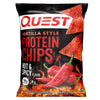 Quest Nutrition Tortilla Style Protein Chips, Hot & Spicy, 19g of Protein, 4g Net Carbs, Gluten Free, 1.1 Ounce (Pack of 12)