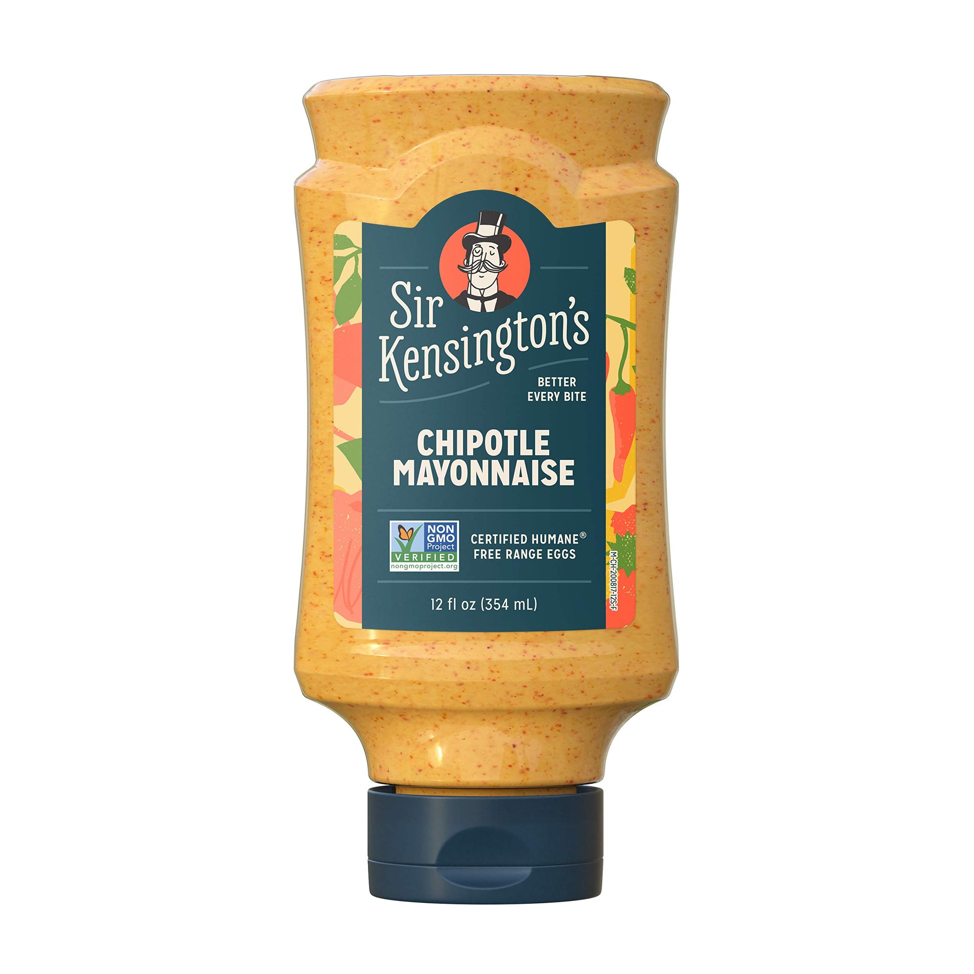 Sir Kensingtons Mayonnaise chipotle Mayo gluten Free Non gMO Project Verified certified Humane Free Range Eggs ShelfStable oz 12