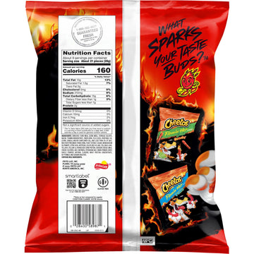 Cheetos Xxtra Flamin Hot Cheese Flavored Snacks, 8.5 Oz
