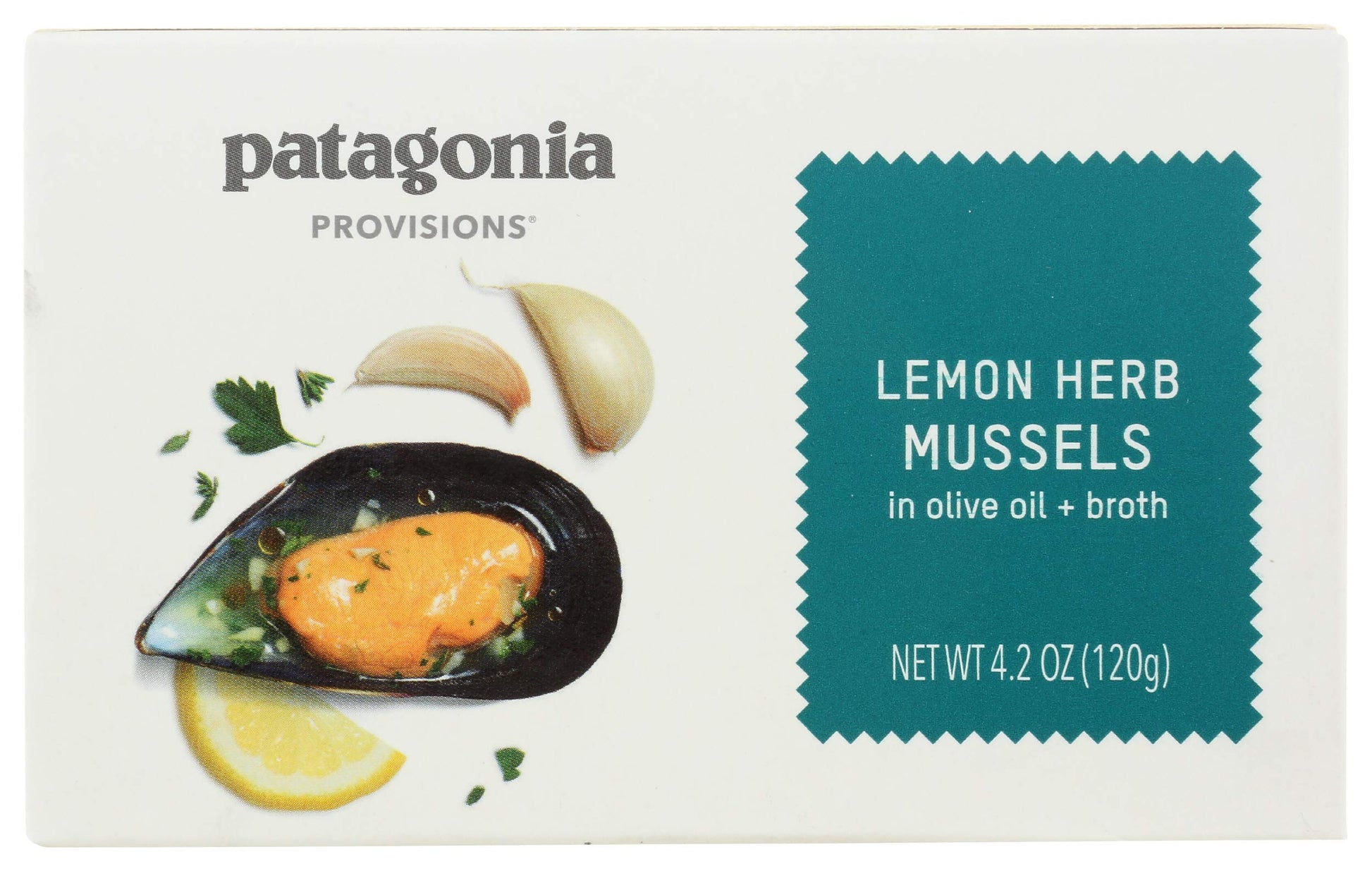 Patagonia Provisions Mussels Lemon Herb Organic 4.2 Ounce
